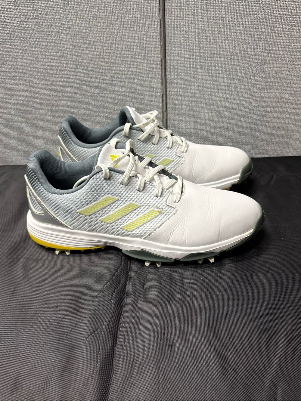 adidas White and Yellow Womens Golf Shoes